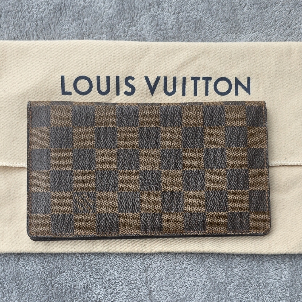 Louis Vuitton Damier Ebene Bifold Long Wallet